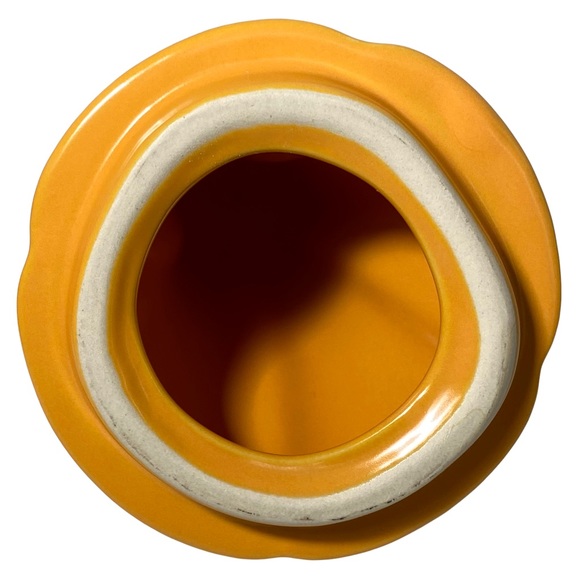 🍁 Rae Dunn Figural Mug “OH MY GOURD” Orange w/ Lid - Picture 6 of 7